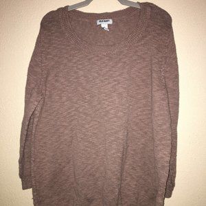 Old Navy light brown sweater
